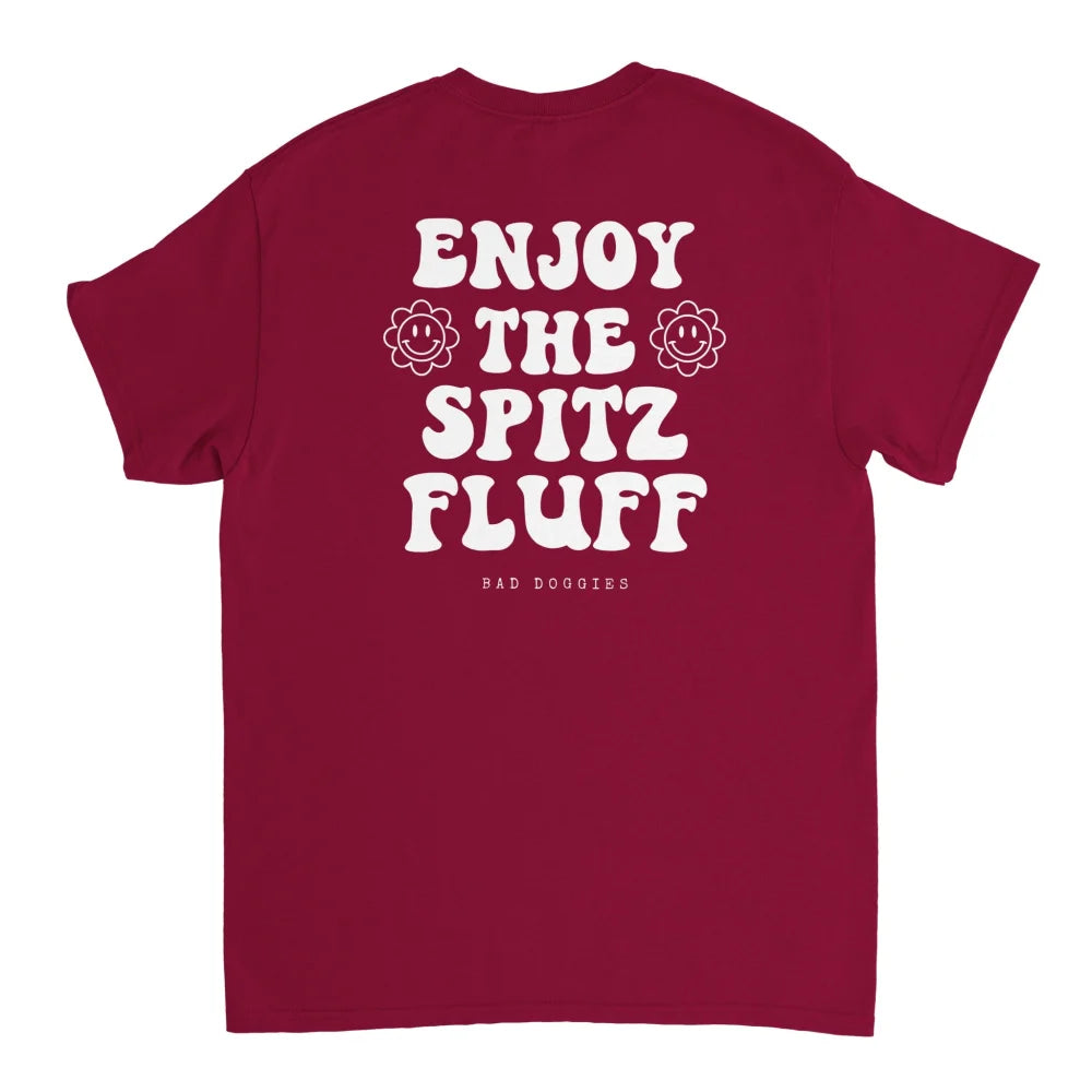 T-shirt Enjoy The Spitz Fluff ✨ - Coquelicot / S T-shirt