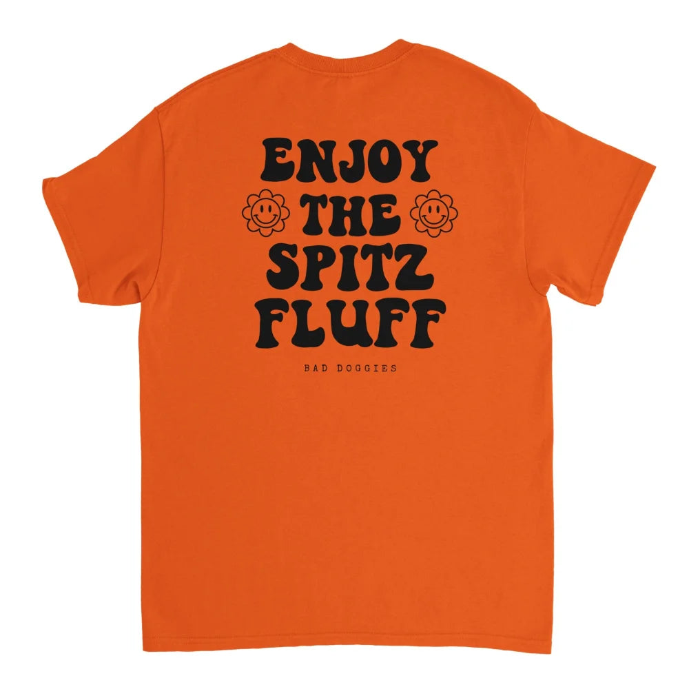 T-shirt Enjoy The Spitz Fluff ✨ - Feu / S T-shirt Enjoy