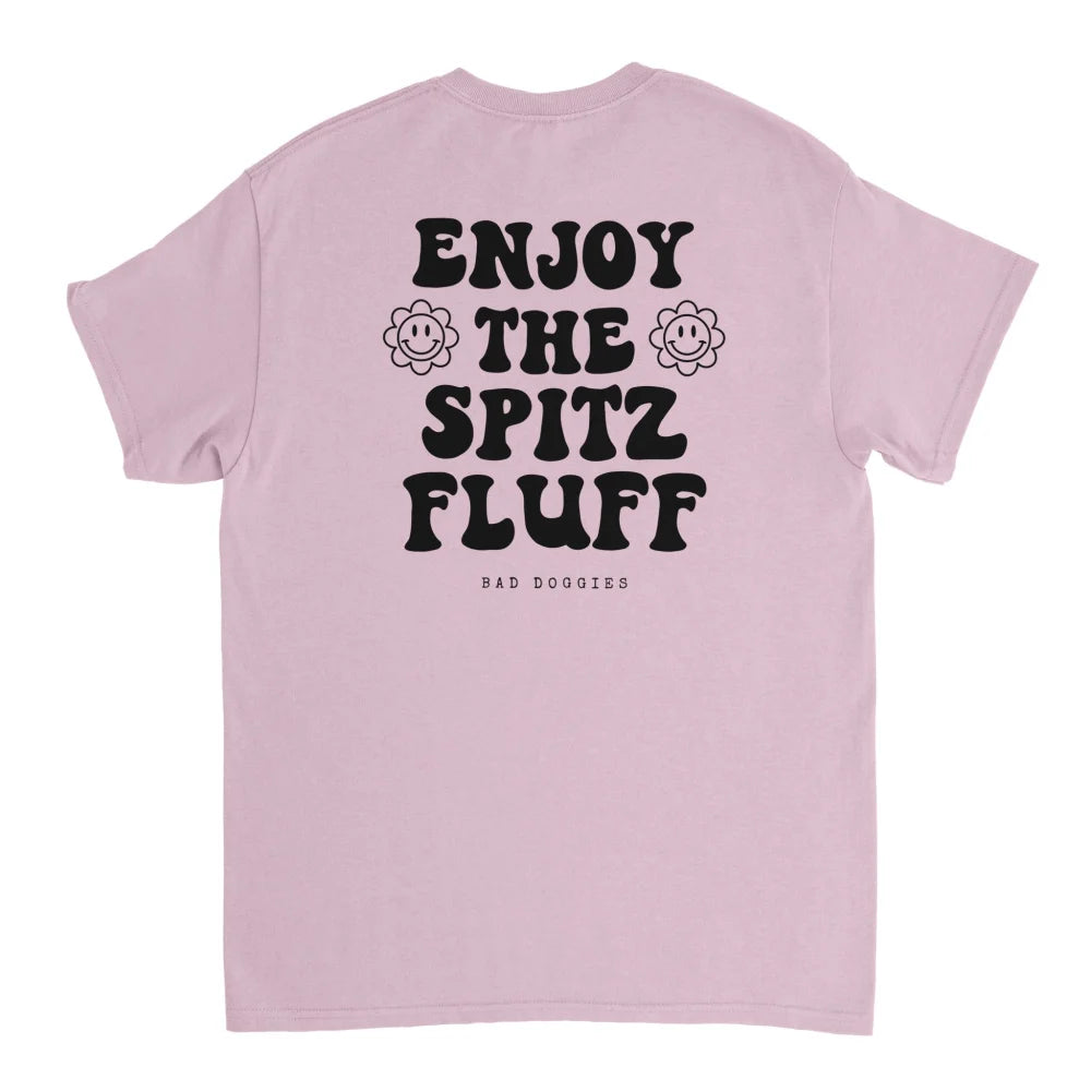 T-shirt Enjoy The Spitz Fluff ✨ - Rose Poudré / S