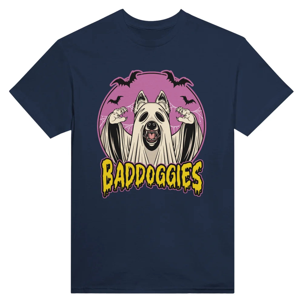 T-shirt HALLOWEEN - Berger Blanc Suisse 🎃 - Navy / S