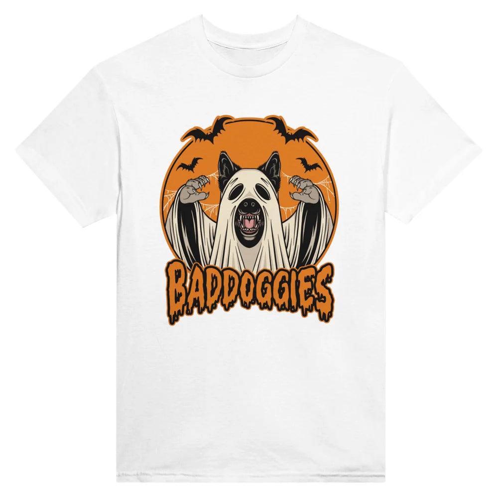 T-shirt HALLOWEEN - Berger Hollandais 🎃 - White