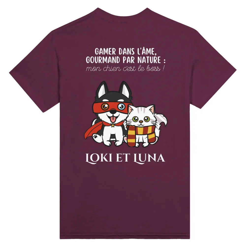 T-shirt Loki et Luna - Gamer dans l’Âme 🐾 - T-shirt