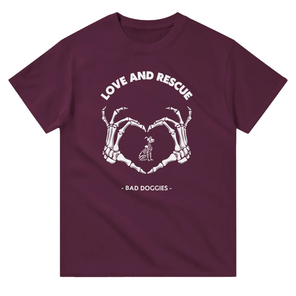 T-shirt Love and Rescue 🫶 - Royal Purple / S T-shirt Love