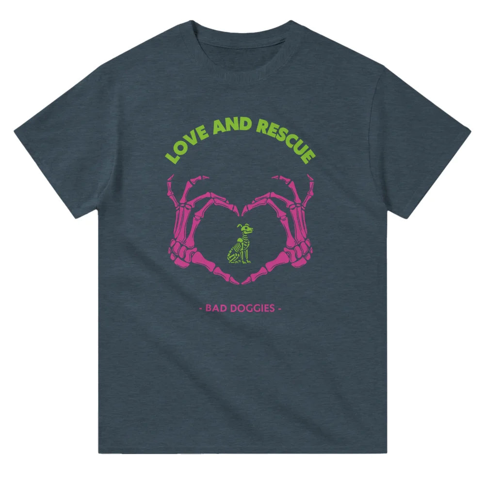 T-shirt Love and Rescue - Dark Grey / S T-shirt Love and