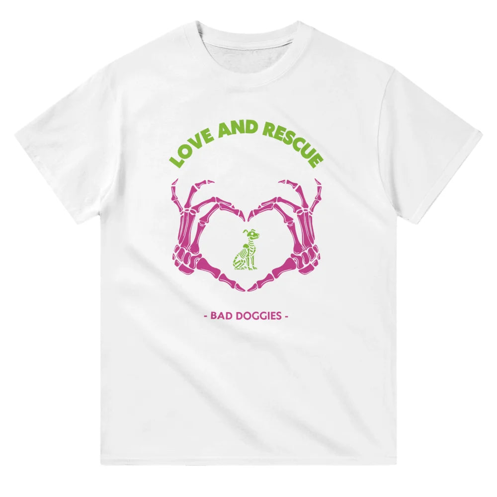 T-shirt Love and Rescue - White comme Walter / S T-shirt