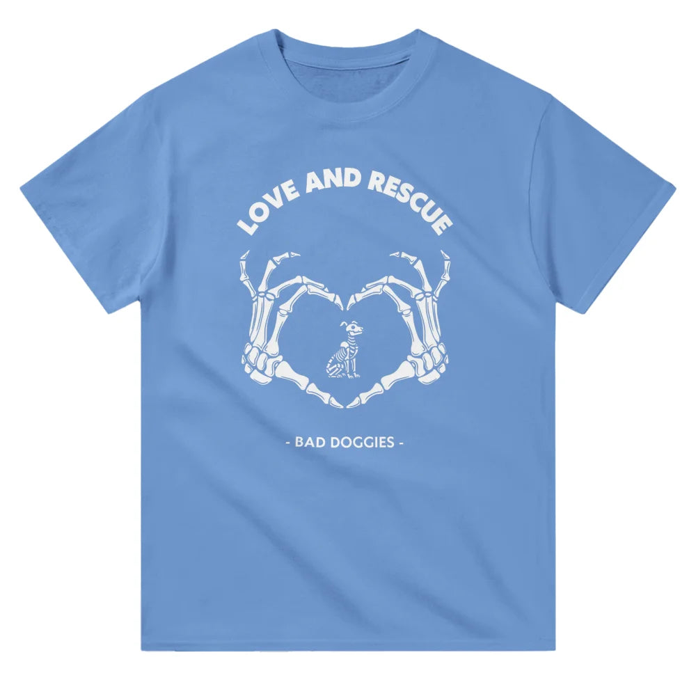 T-shirt Love and Rescue - Old Blue / S T-shirt Love and