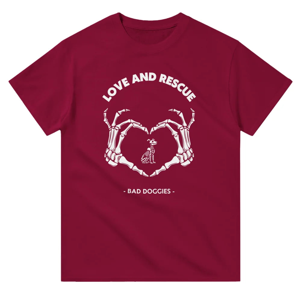 T-shirt Love and Rescue 🫶 - Coquelicot / S T-shirt Love and