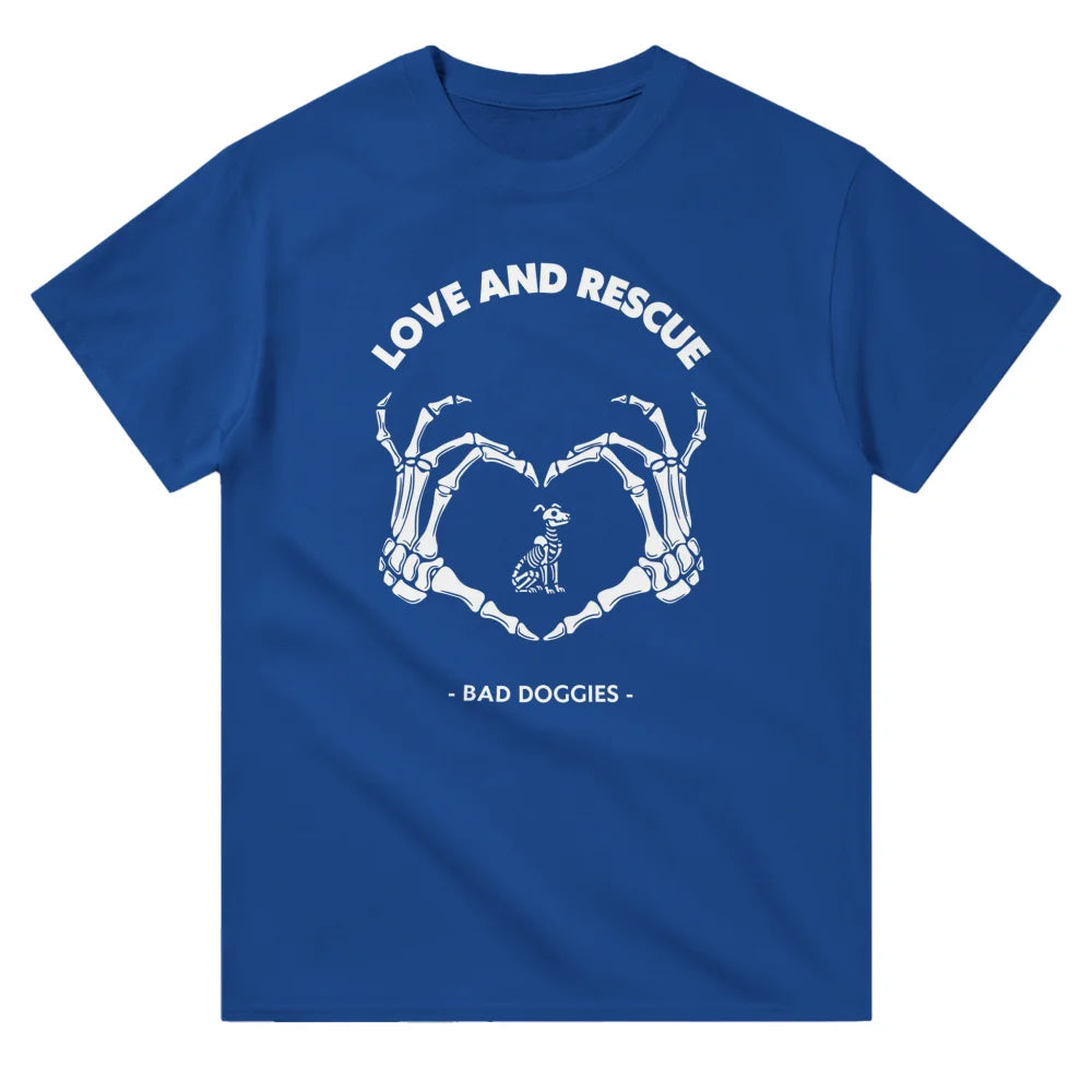 T-shirt Love and Rescue 🫶 - Royal Blue / S T-shirt Love and