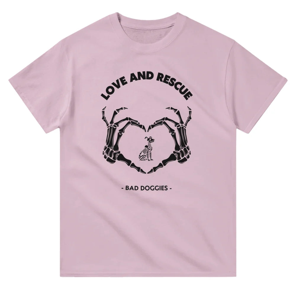 T-shirt Love and Rescue - Rose Poudré / S T-shirt Love and