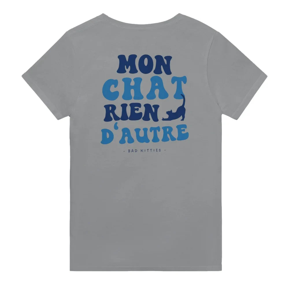 T-shirt Mon Chat Rien D’autre 🧡 - 𝔅𝔞𝔡