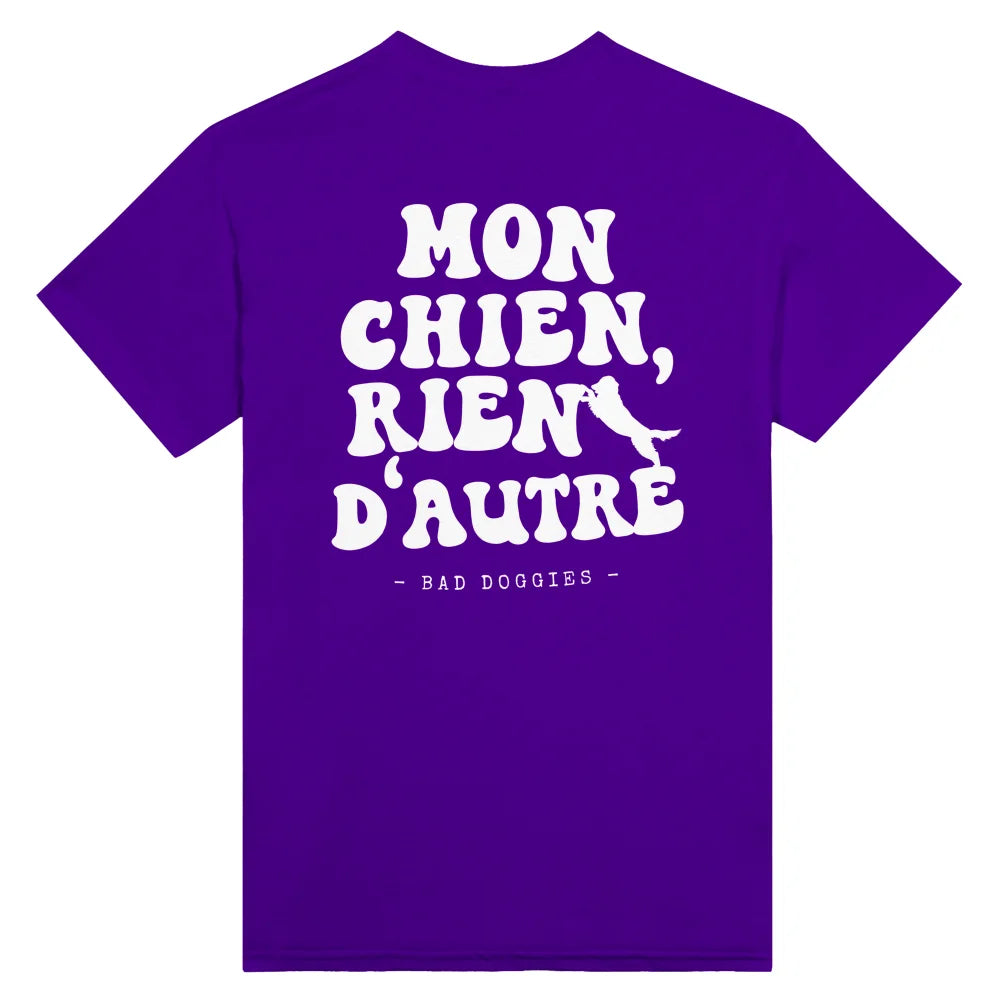 T-shirt Mon Chien Rien D’autre 🧡 𝖆̀ 𝖕𝖊𝖗𝖘𝖔𝖓𝖓𝖆𝖑𝖎𝖘𝖊𝖗 - Bunch