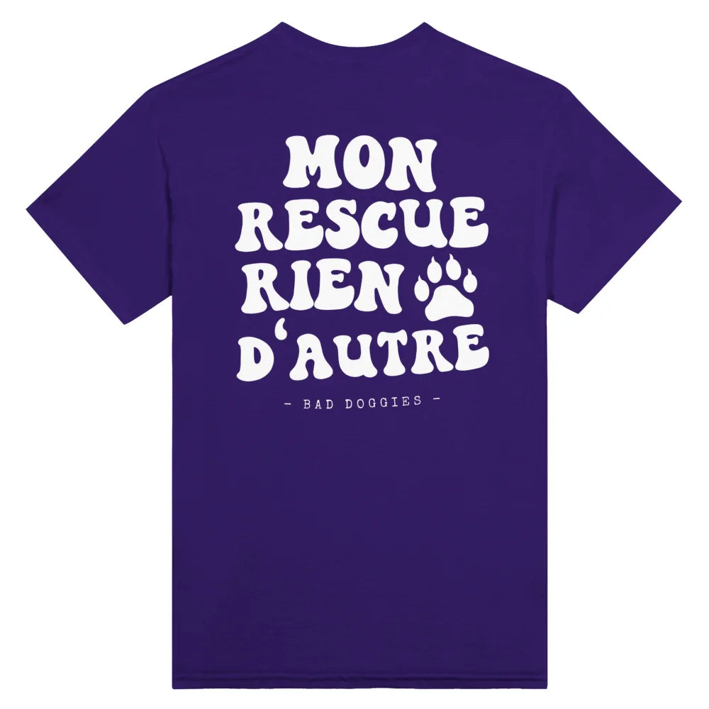 T-shirt Mon Rescue Rien D’autre 🧡 - Bunch of Grapes / S