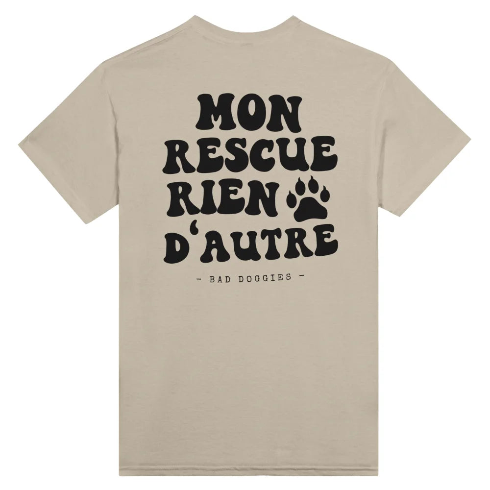 T-shirt Mon Rescue Rien D’autre 🧡 - Sahara / S T-shirt