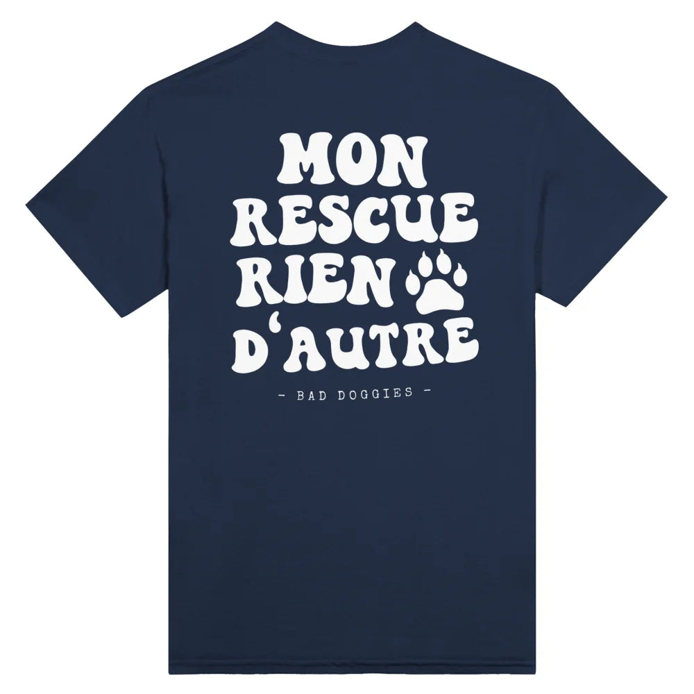 T-shirt Mon Rescue Rien D’autre 🧡 - Navy / S T-shirt