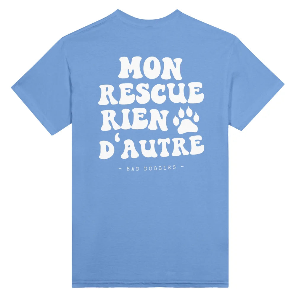 T-shirt Mon Rescue Rien D’autre 🧡 - Old Blue / S