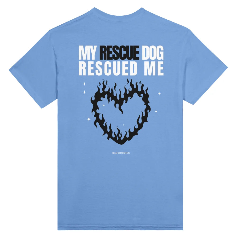 T-shirt My Rescue Dog Rescued Me - Old Blue / S T-shirt My