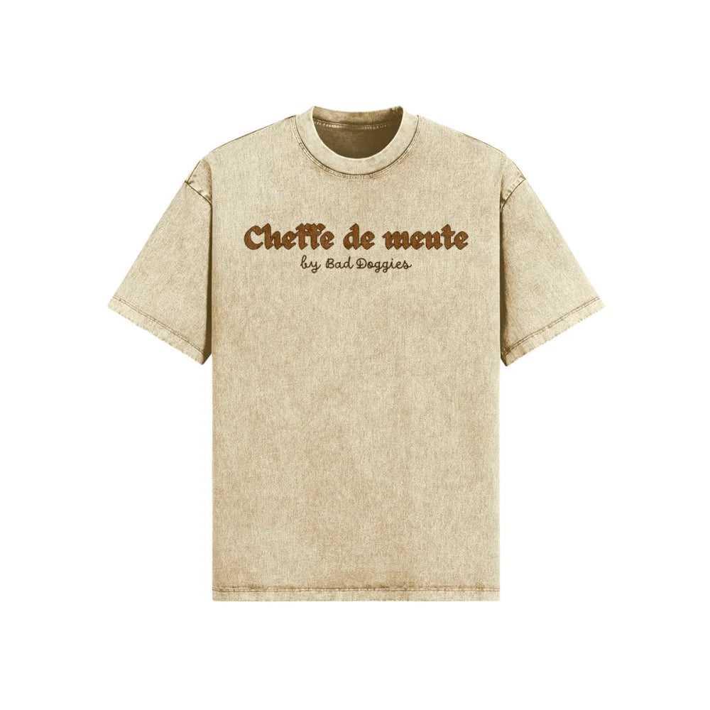 T-shirt Oversize - Cheffe de meute 🦴 - T-shirt Oversize