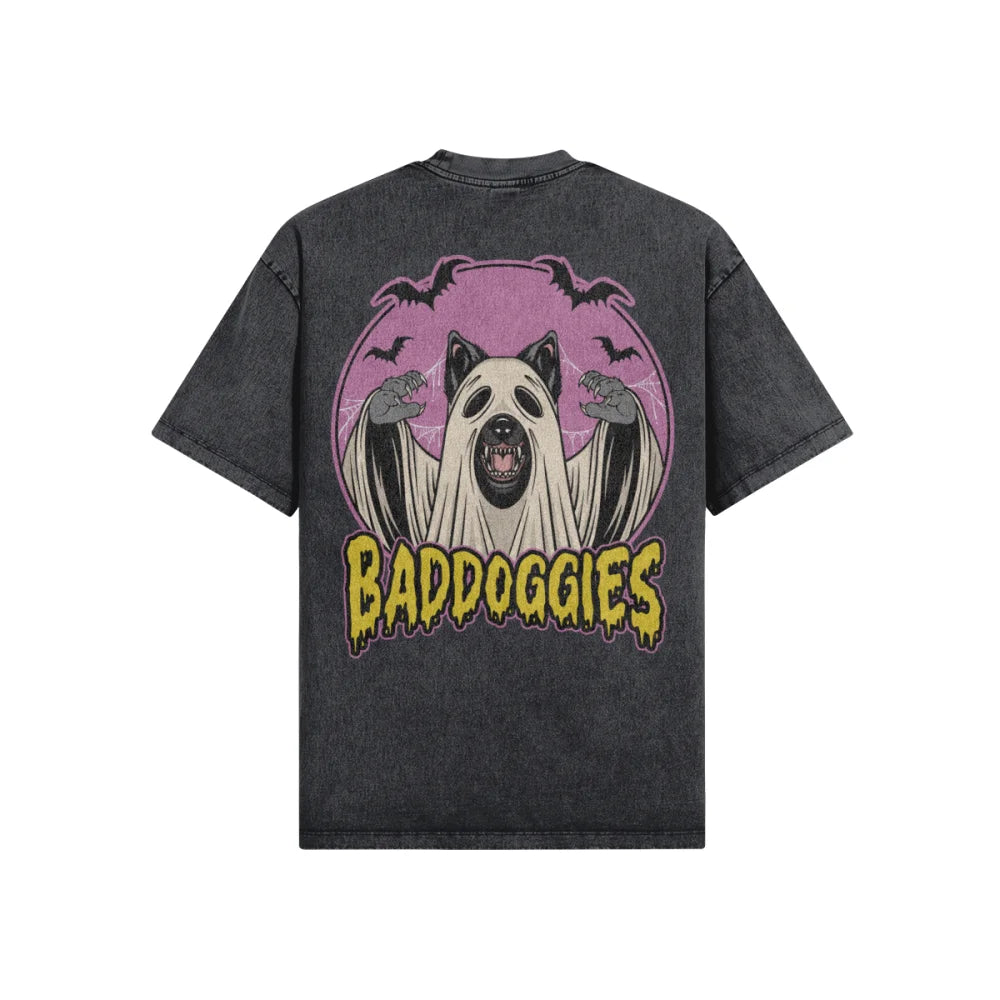 T-shirt Oversized - BOO DOG 👻 - T-shirt BOO DOG - Bad