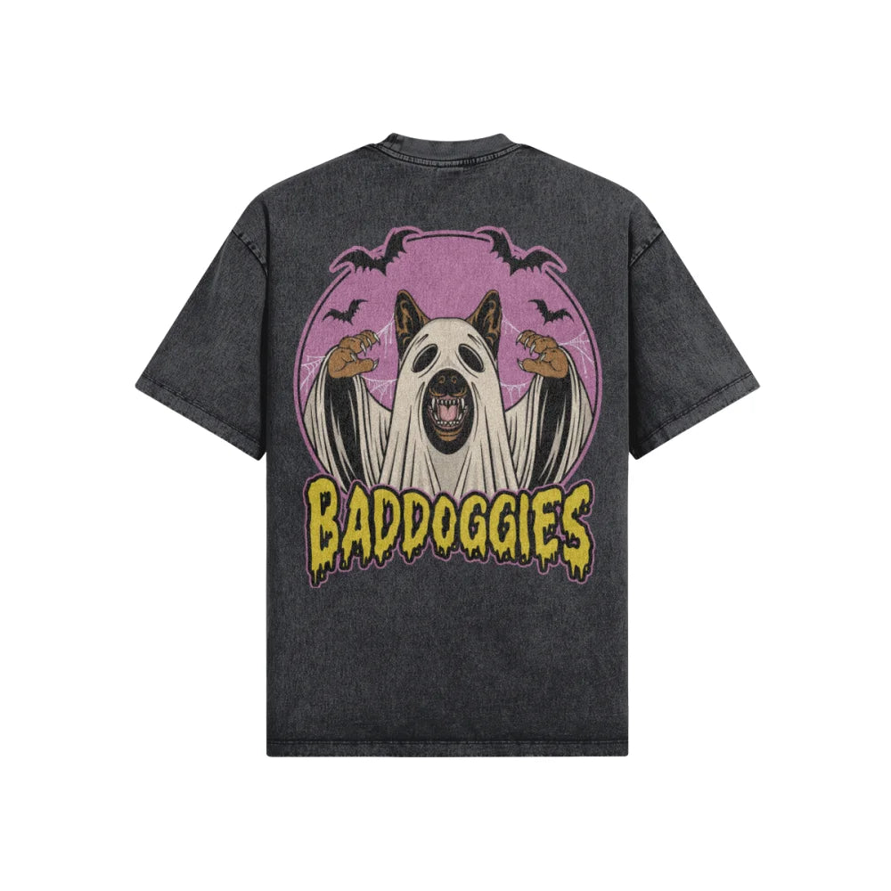 T-shirt Oversized - BOO DOG 👻 - T-shirt BOO DOG - Bad