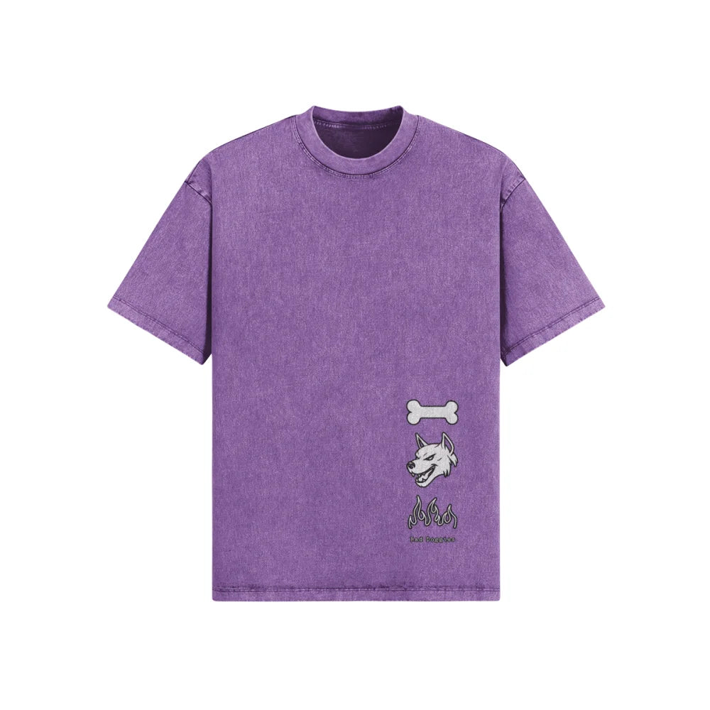 T-shirt Oversized - GOOD GIRLS DON’T BARK BAD GIRLS DO.