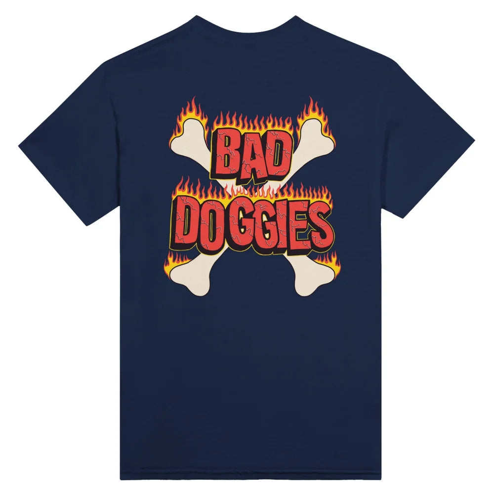 T-shirt 𝕭𝖆𝖉 𝕯𝖔𝖌𝖌𝖎𝖊𝖘 ❤️‍🔥 - Navy / S T-shirt Bad Doggies