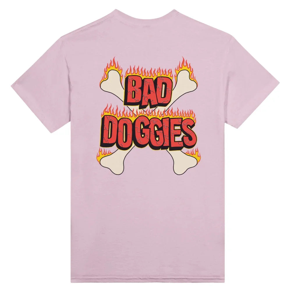 T-shirt 𝕭𝖆𝖉 𝕯𝖔𝖌𝖌𝖎𝖊𝖘 ❤️‍🔥 - Rose Poudré / S T-shirt Bad