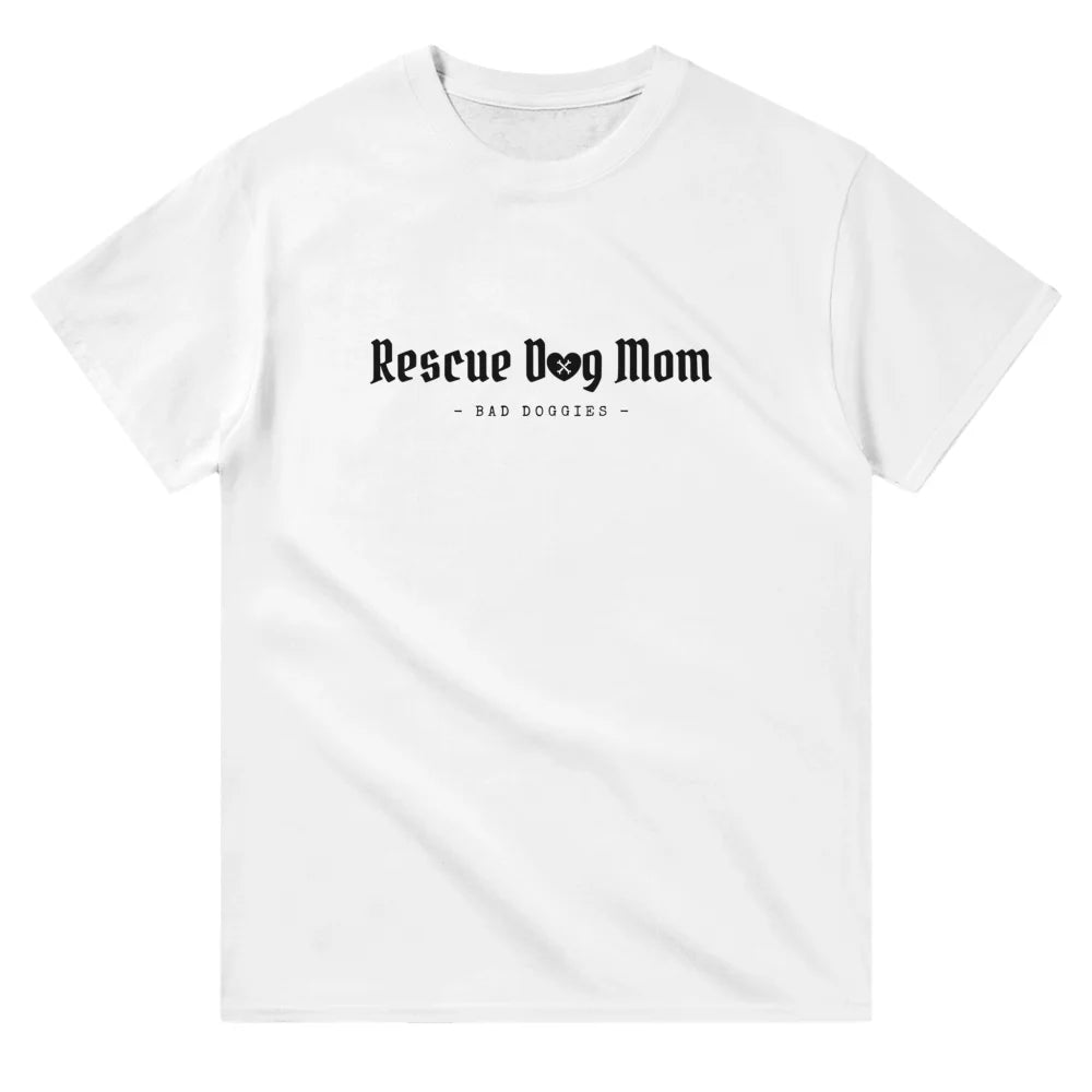 T-shirt - Rescue Dog Mom 👑 - White comme Walter / S T-shirt