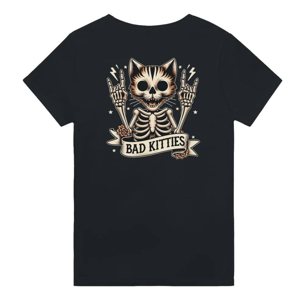 T-shirt Rock’n’Cat 🤘 - 𝔅𝔞𝔡