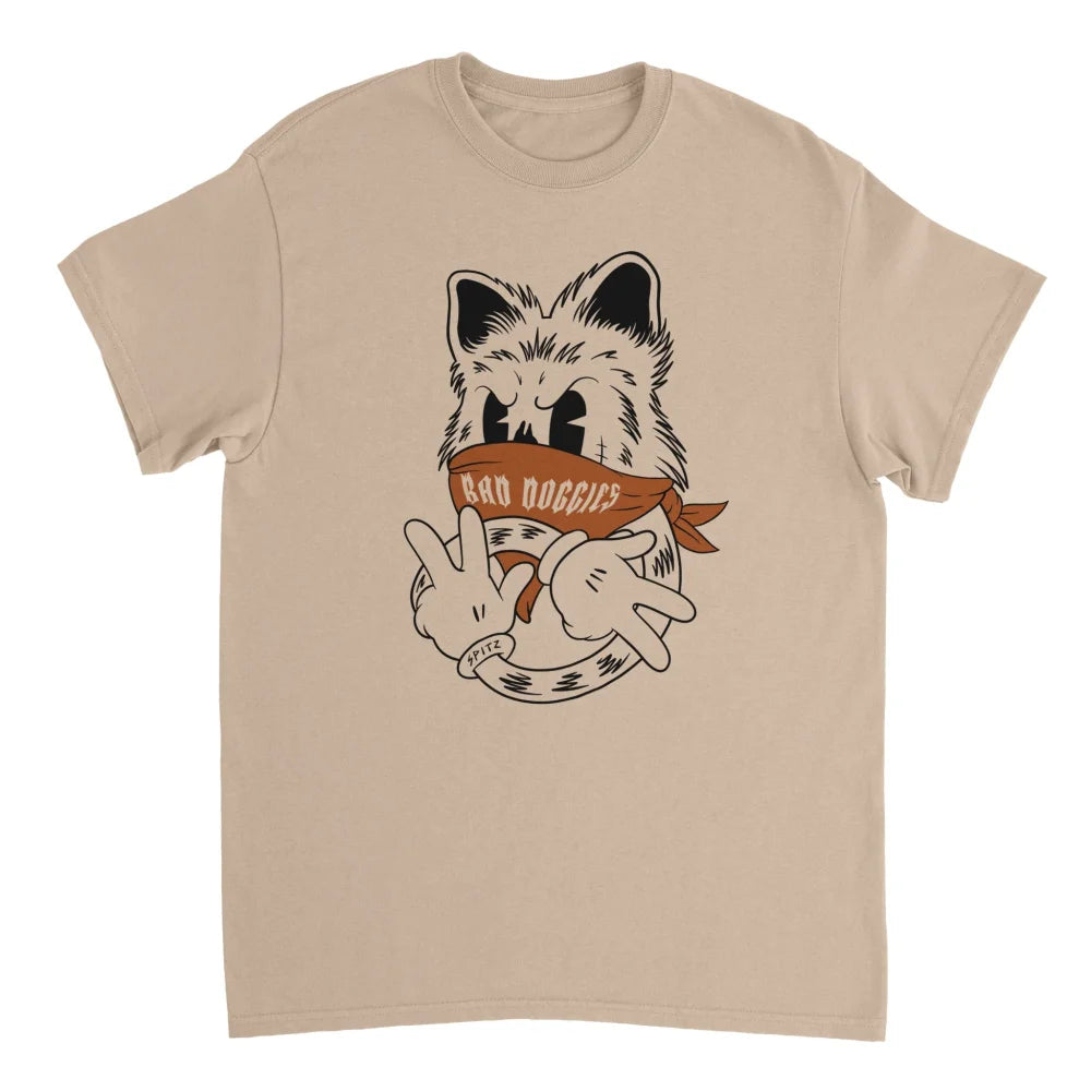 T - shirt 𝕭𝖆𝖉 𝕾𝖕𝖎𝖙𝖟 ✌️ - Sahara / S Bad Doggies Spitz
