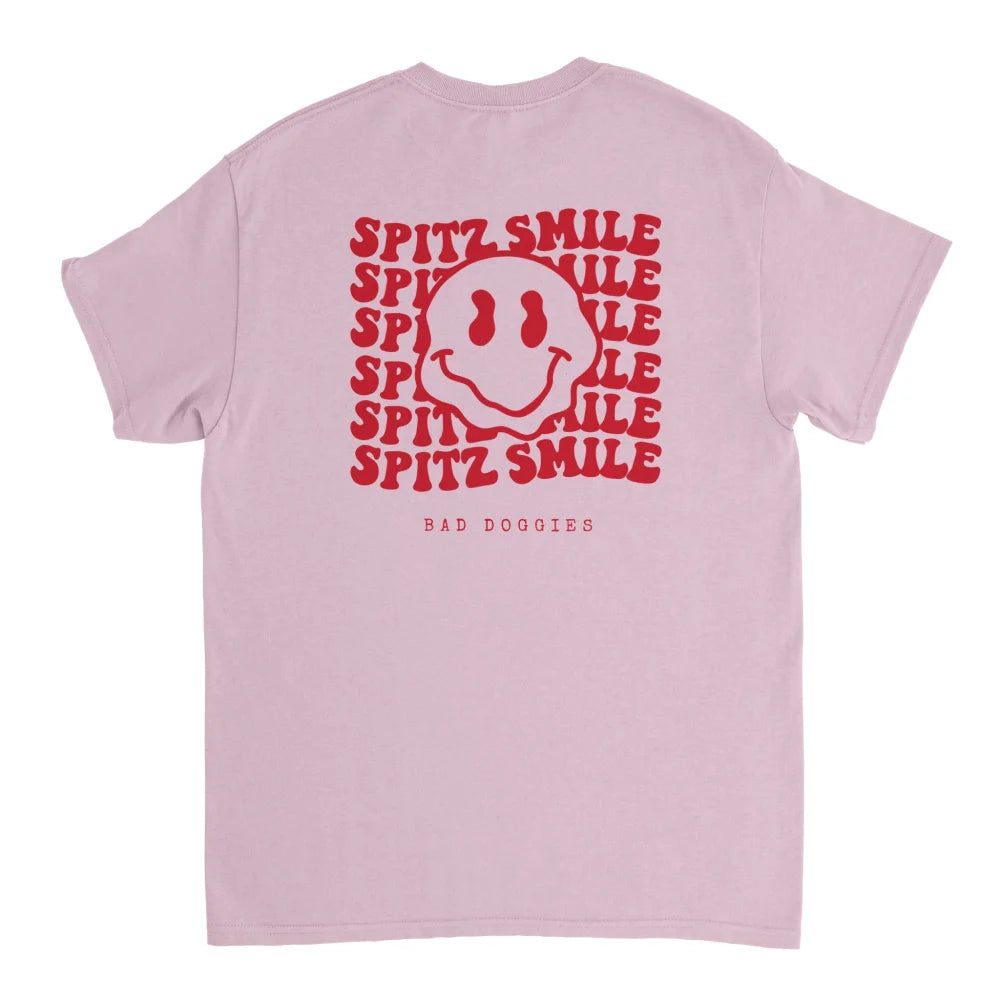 T-shirt Spitz Smile 🫠 - Rose Poudré / S T-shirt Spitz
