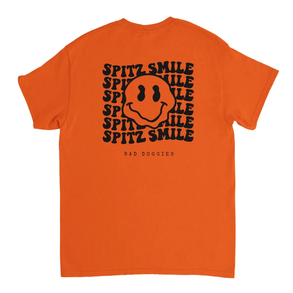 T-shirt Spitz Smile 🫠 - Feu / S T-shirt Spitz Smile