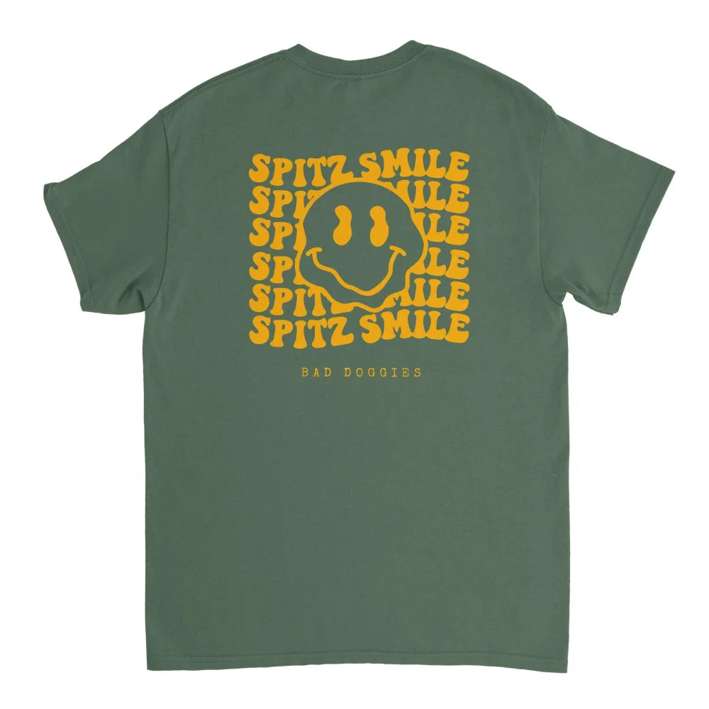 T-shirt Spitz Smile 🫠 - Military Green / S T-shirt Spitz