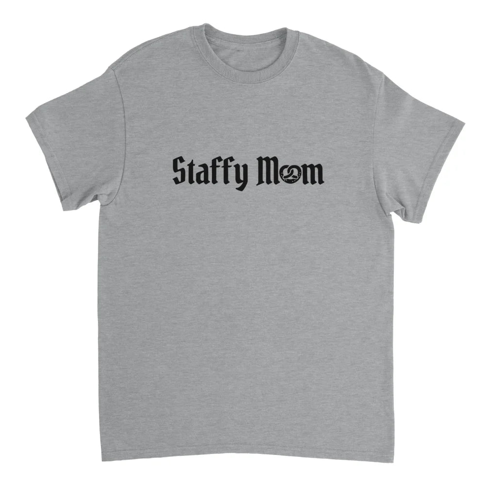T-shirt 𝕾𝖙𝖆𝖋𝖋𝐲 𝕸𝖔𝖒 🥨 - Grey