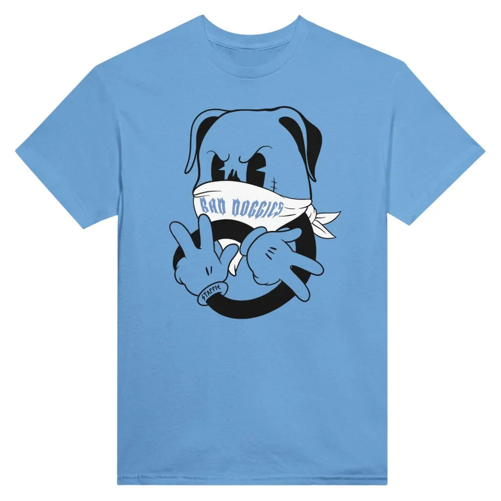 T-shirt 𝕭𝖆𝖉 𝕾𝖙𝖆𝖋𝖋𝖎𝖊 ✌️ - Light Blue / S T - shirt Bad