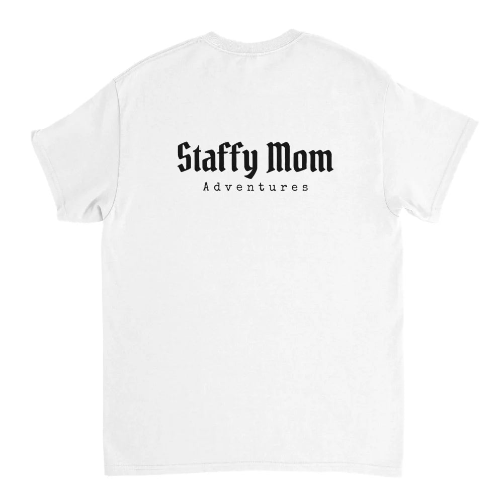 T-shirt Staffy Mom 𝙰𝚍𝚟𝚎𝚗𝚝𝚞𝚛𝚎𝚜