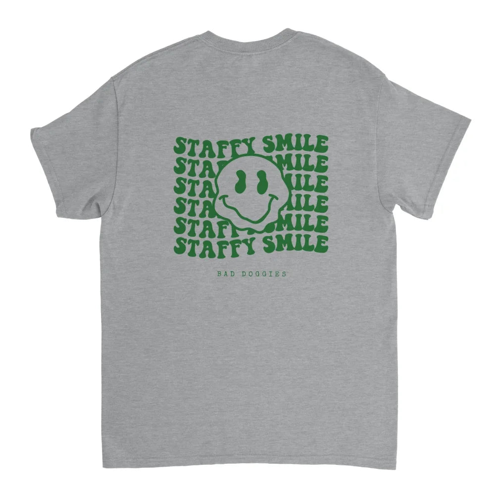 T-shirt STAFFY SMILE 💚 - Grey Scofield / S T-shirt