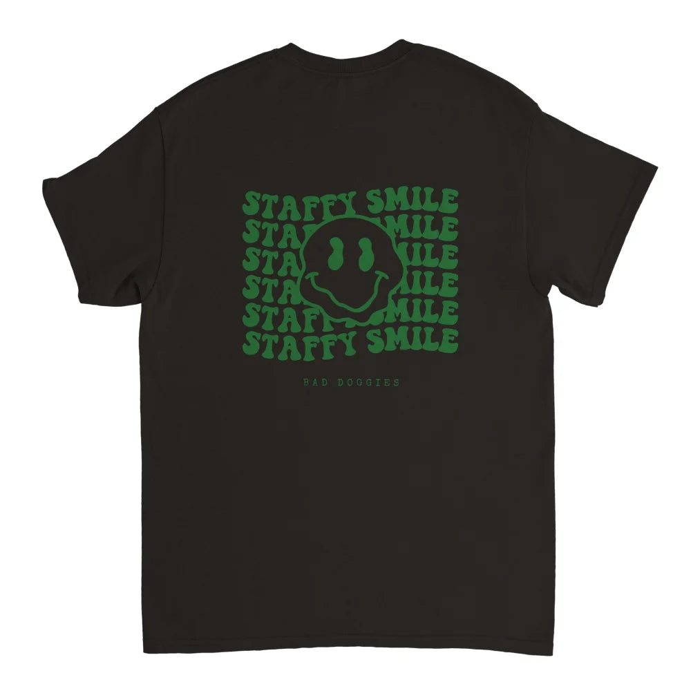 T-shirt STAFFY SMILE 💚 - Black Jack / S T-shirt STAFFY
