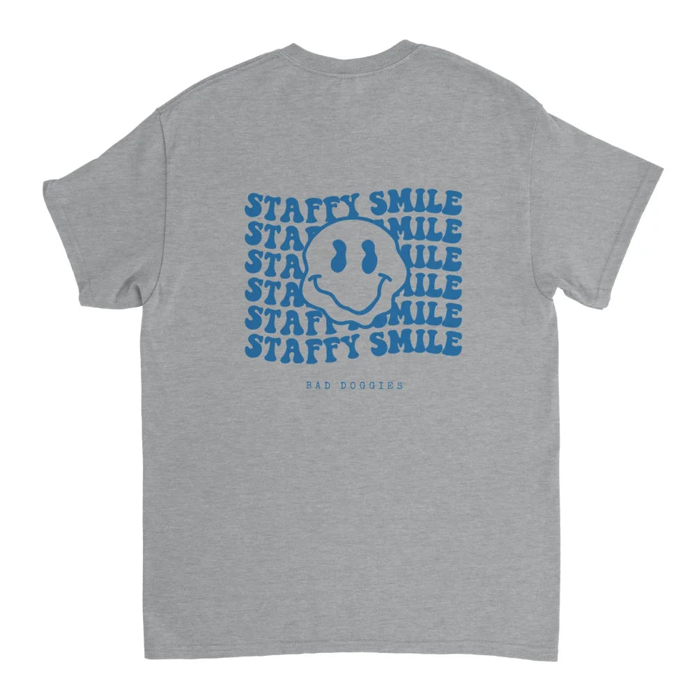 T-shirt STAFFY SMILE 💙 - Grey Scofield / S T-shirt