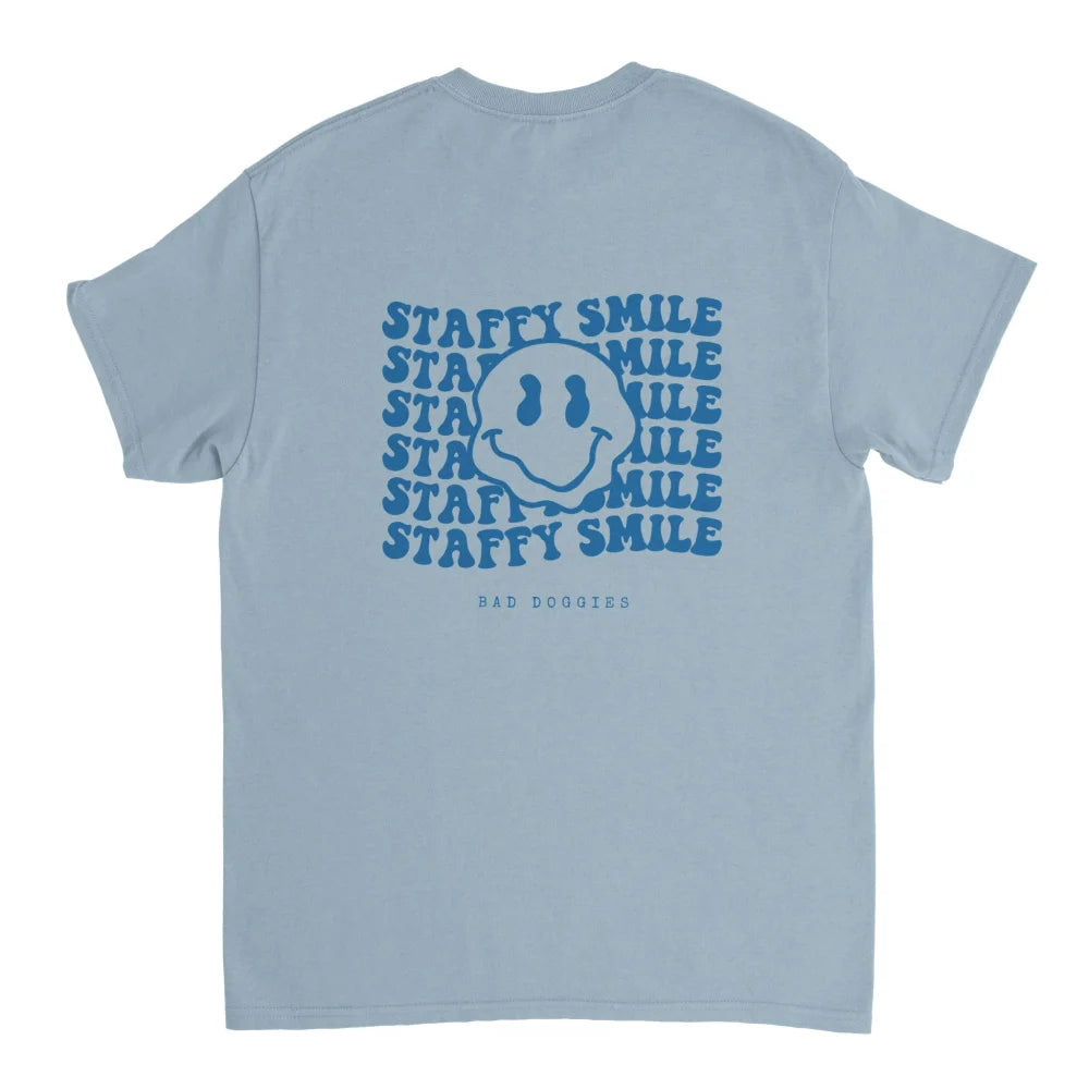 T-shirt STAFFY SMILE 💙 - Light Blue / S T-shirt STAFFY