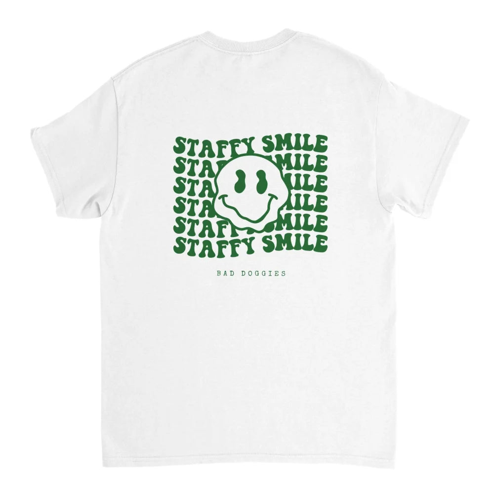 T-shirt STAFFY SMILE 💚 - White comme Walter / S T-shirt