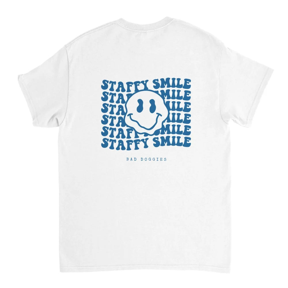 T-shirt STAFFY SMILE 💙 - White comme Walter / S T-shirt