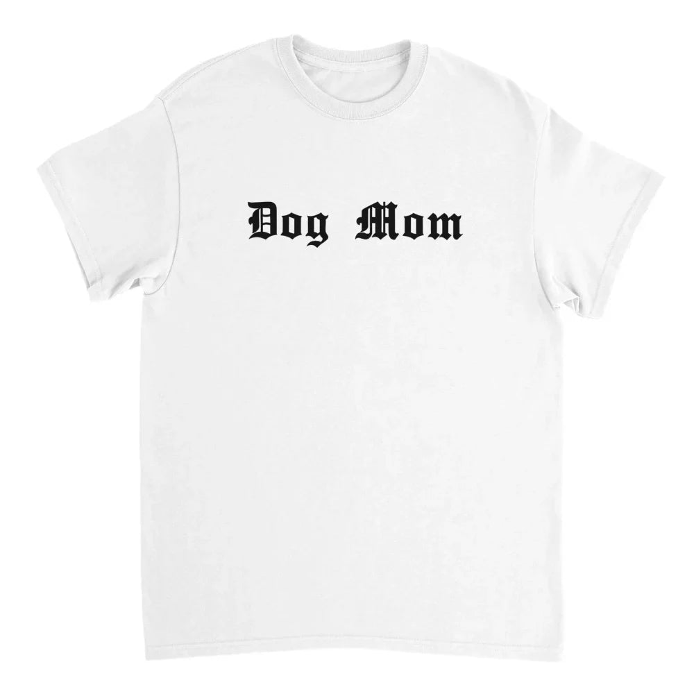 T-shirt 𝕯𝖔𝖌 𝕸𝖔𝖒 🖤 - White comme Walter