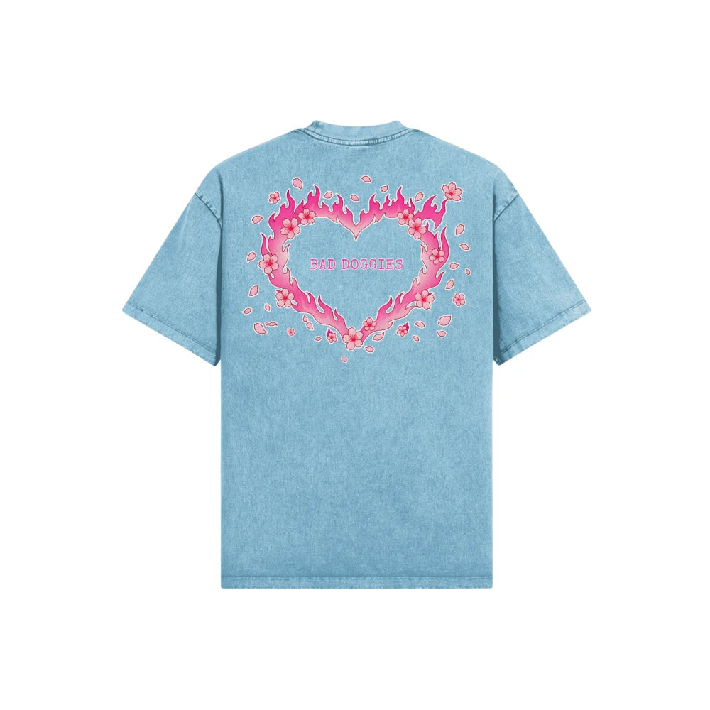 T-shirt Ultra Oversized - Badass Dog Mom 🌸 - T-shirt Ultra