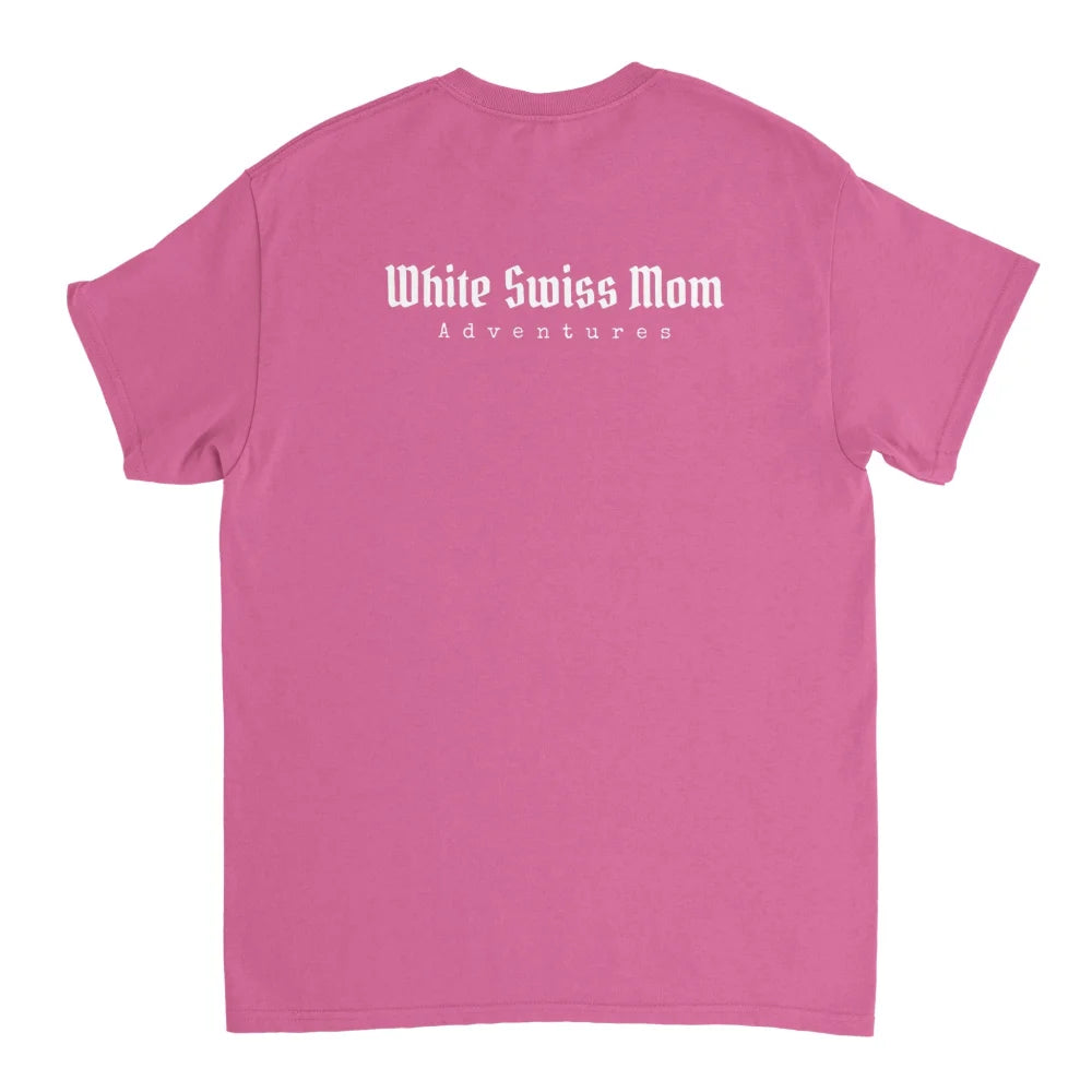 T-shirt White Swiss Mom