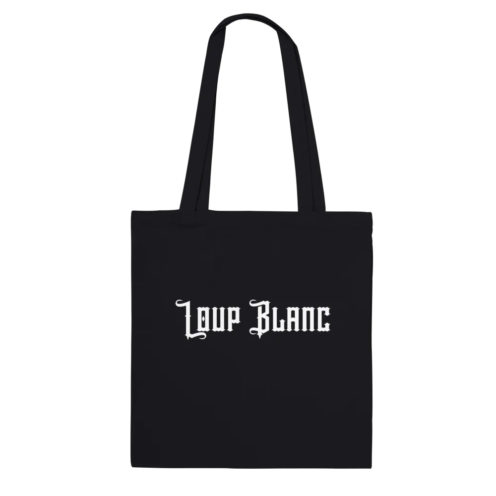 Tote Bag 𝕷𝐨𝐮𝐩 𝕭𝐥𝐚𝐧𝐜 🤍 - Black