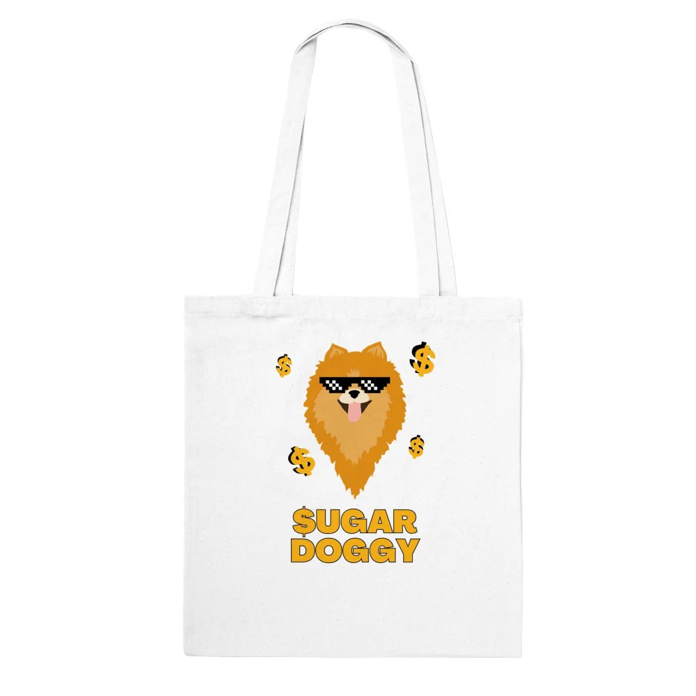 Tote Bag $UGAR DOGGY 😎 - White comme Walter Tote Bag