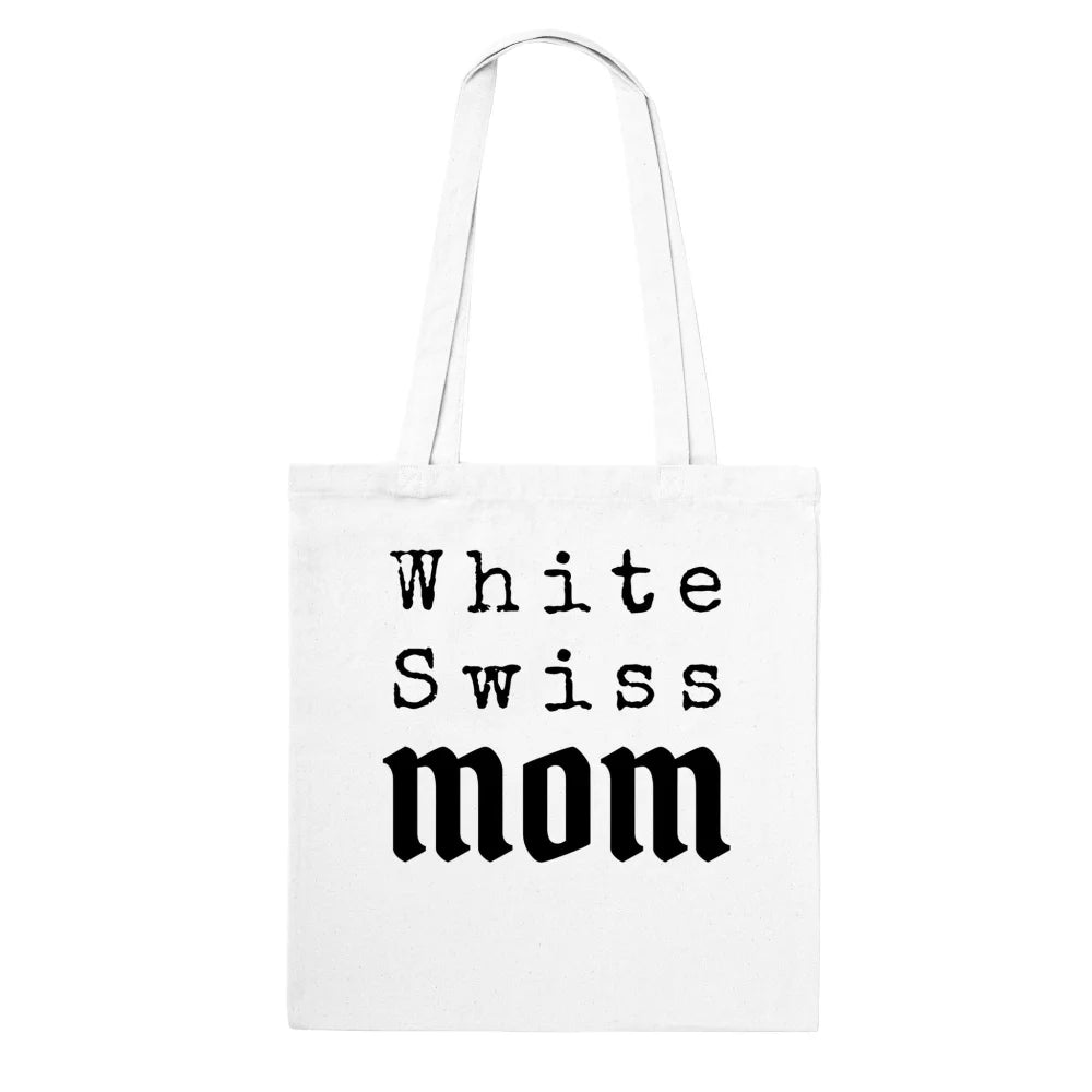 Tote Bag 👜 - White Swiss Mom - White comme Walter Tote